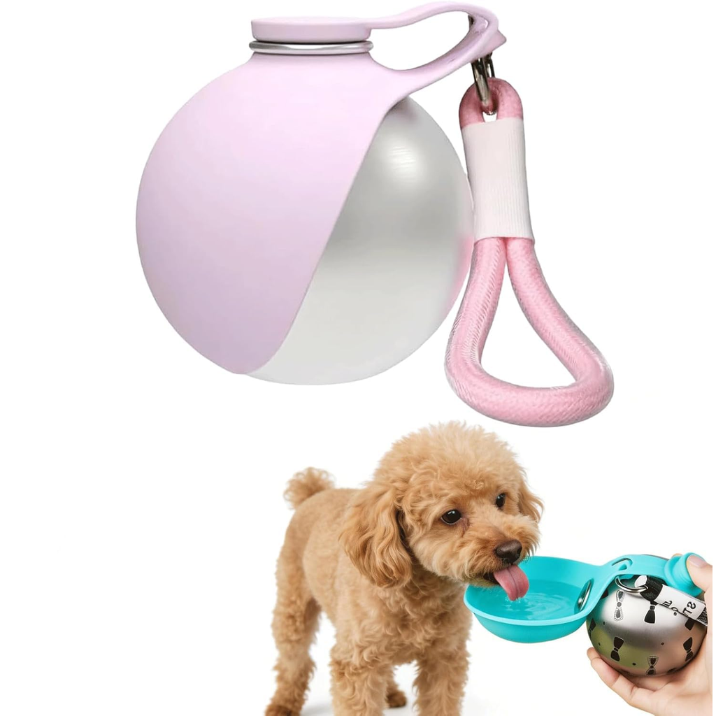 Simple Collapsible Dog Bowl - Charcoal