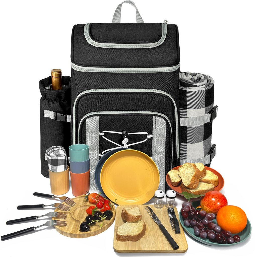 Compact Picnic Basket - 2 Pack