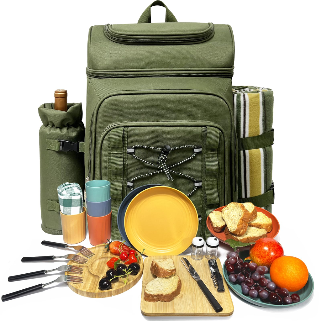 Easy Clean Picnic Basket - 2 Pack