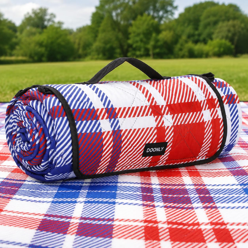 Breathable Picnic Blanket - Black