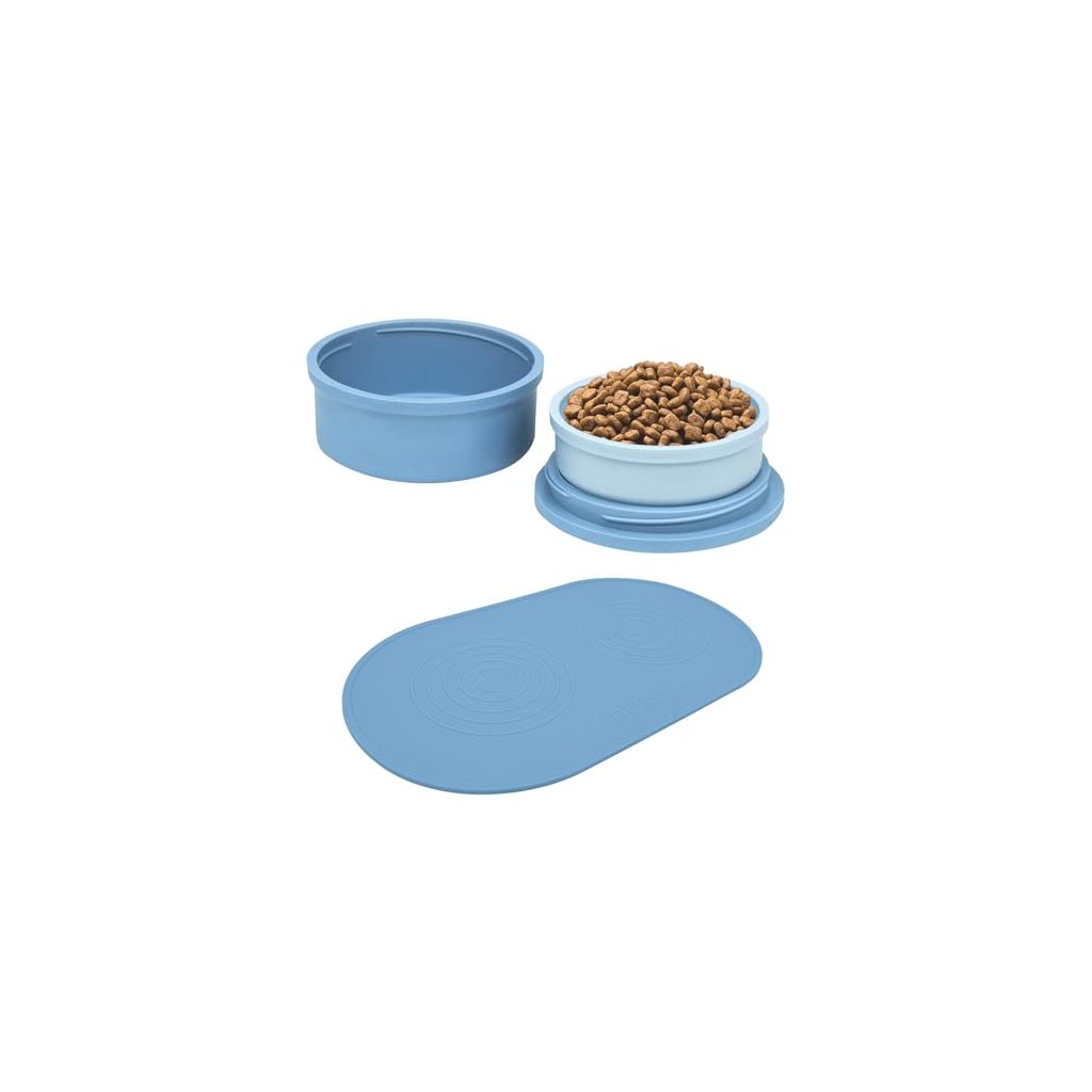 Travel Collapsible Dog Bowl - Charcoal