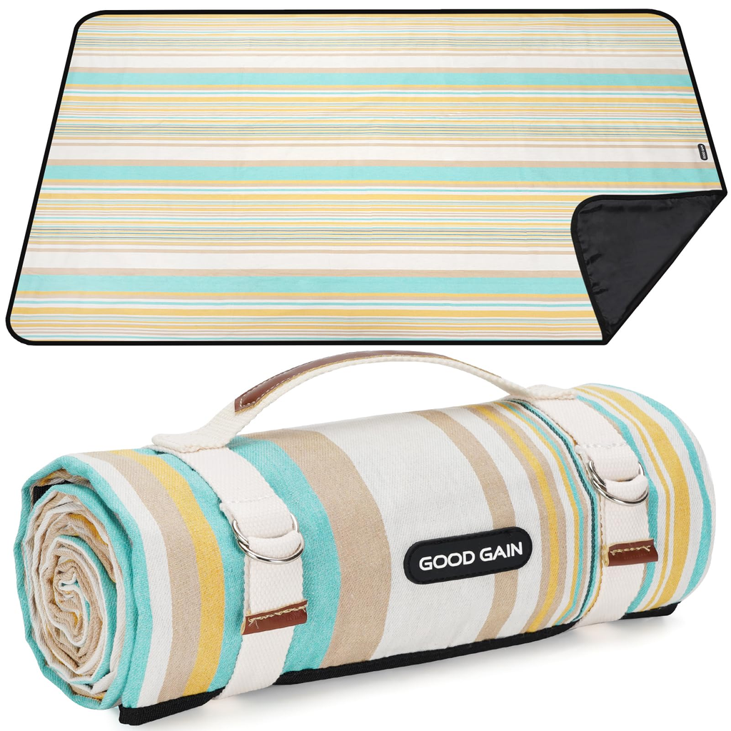 Adjustable Picnic Blanket - Black
